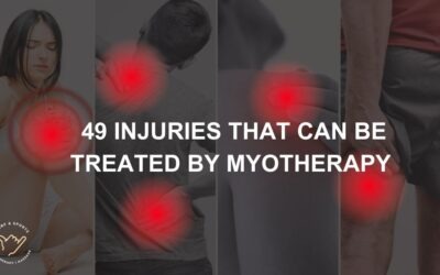 49 injuries that can be treated by myotherapy